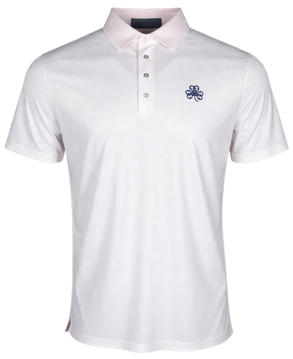G/Fore Blush Textured Polo