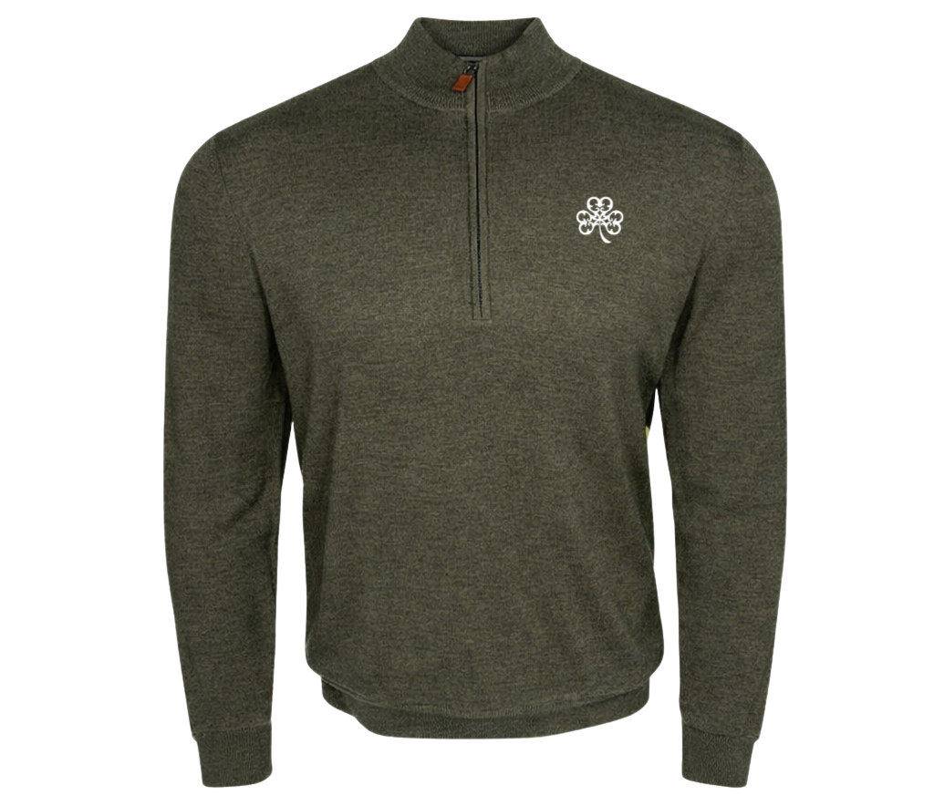Turtleson Extra Fine Merino Quarter Zip Sweater