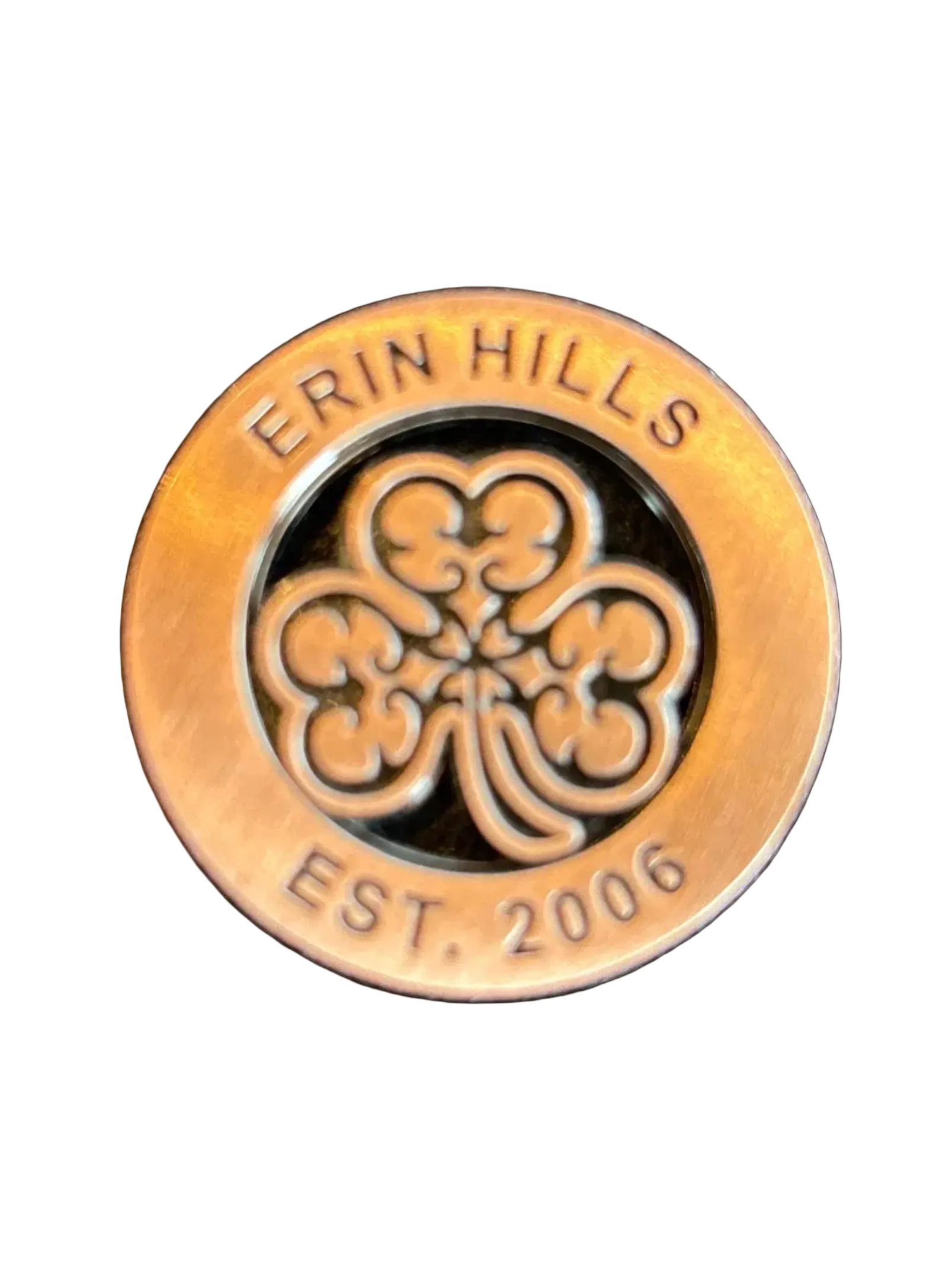 Shamrock in Circle Ball Marker