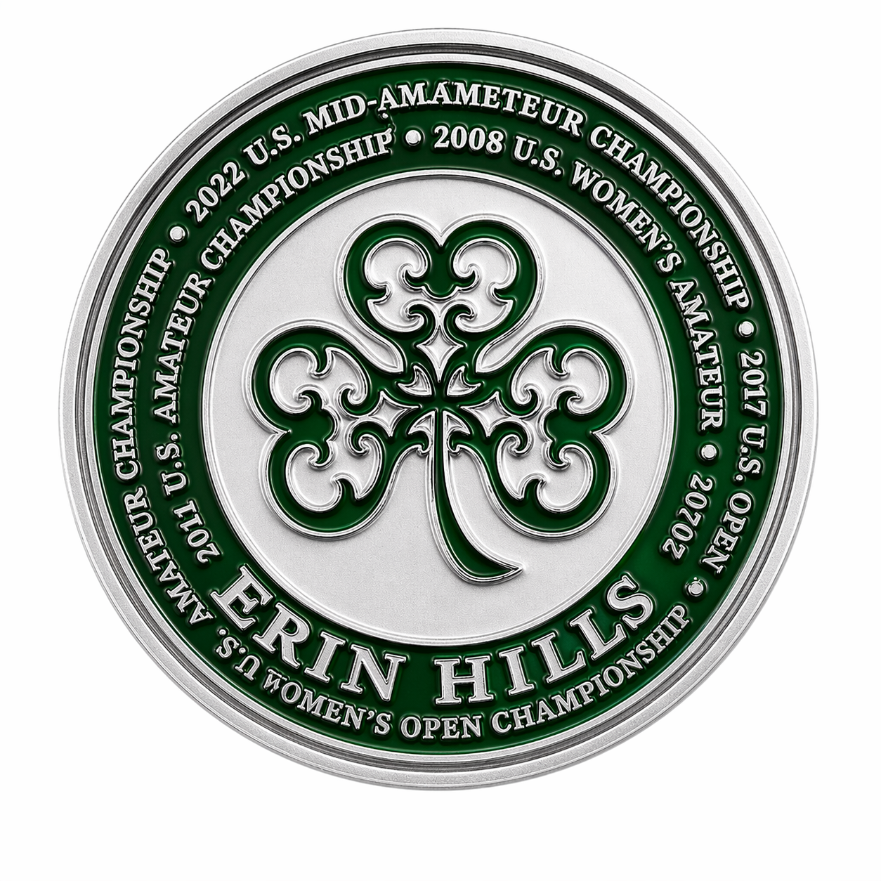 Silver Dollar Ball Marker