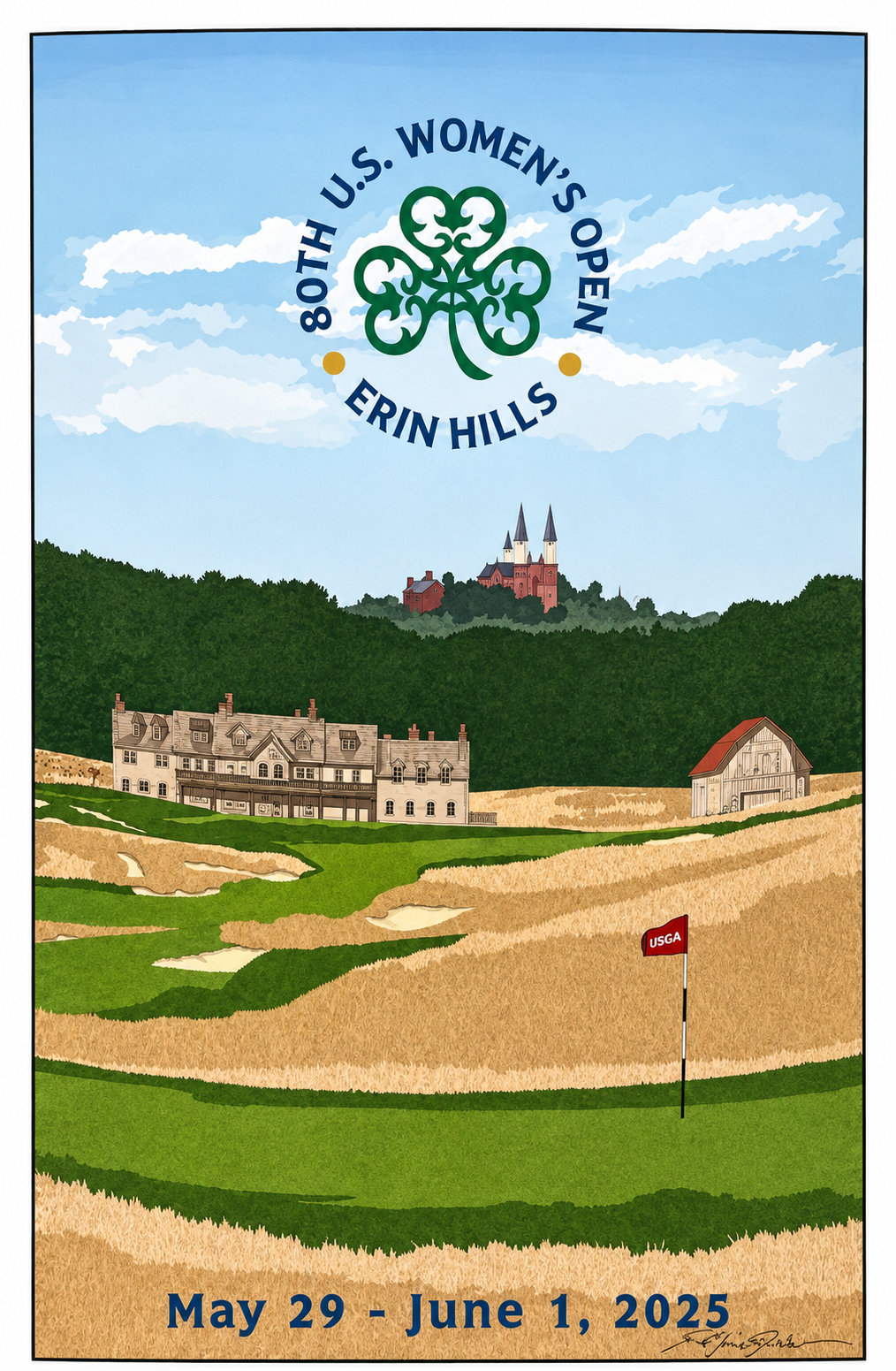 U.S. Women's Open Poster