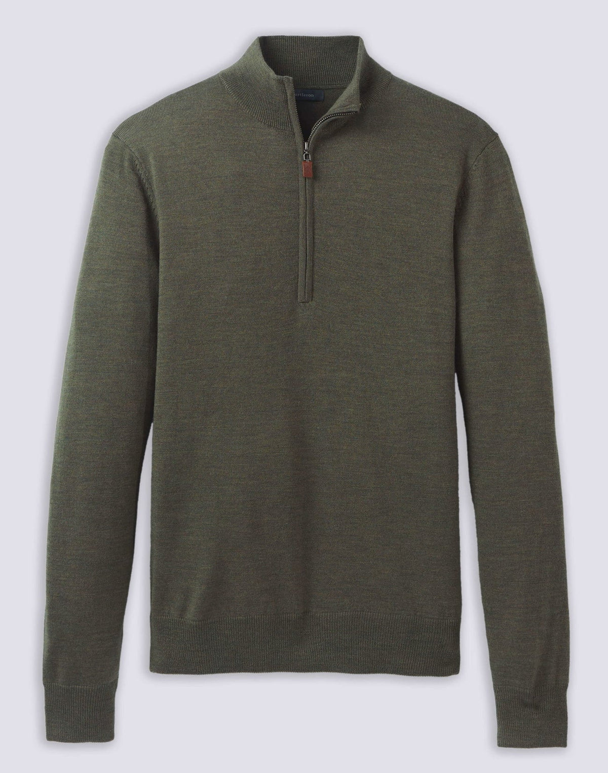 Turtleson Extra Fine Merino Quarter Zip Sweater
