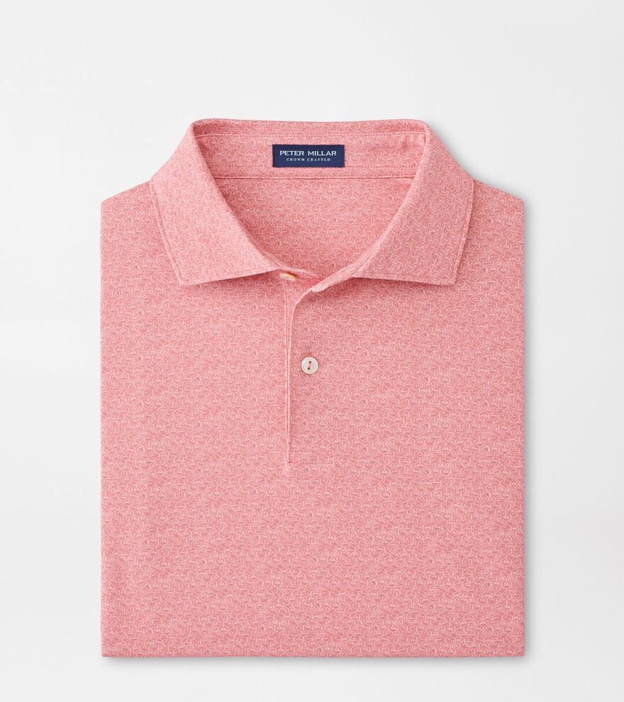 Peter Millar Espresso Martinis Performance Polo