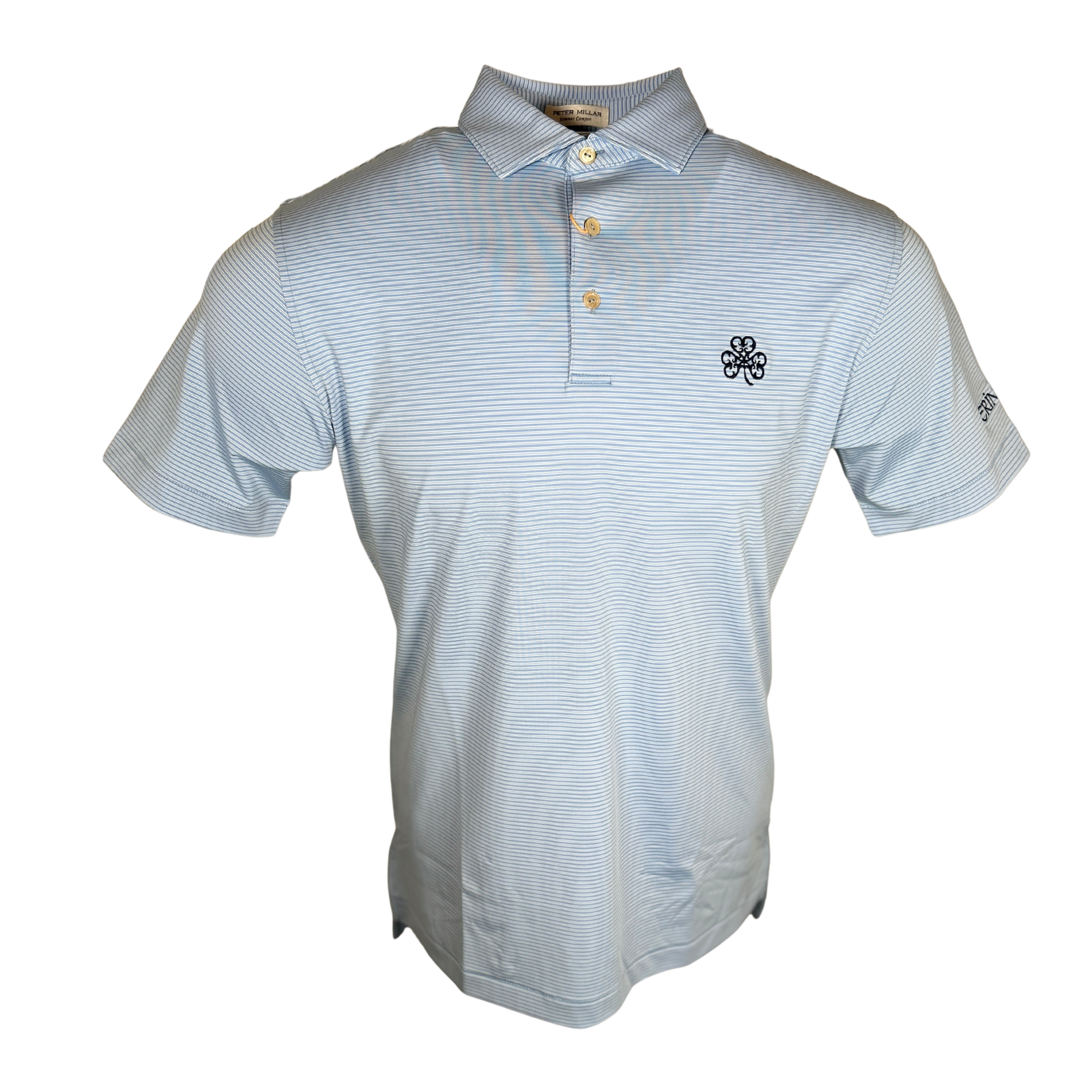 Peter Millar Blue Fade Grove Performance Jersey Polo
