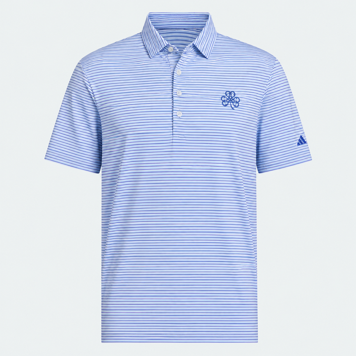 Adidas Three Color Stripe Polo