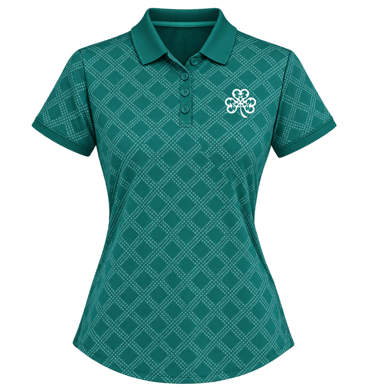 Ladies Adidas Jacquard Polo