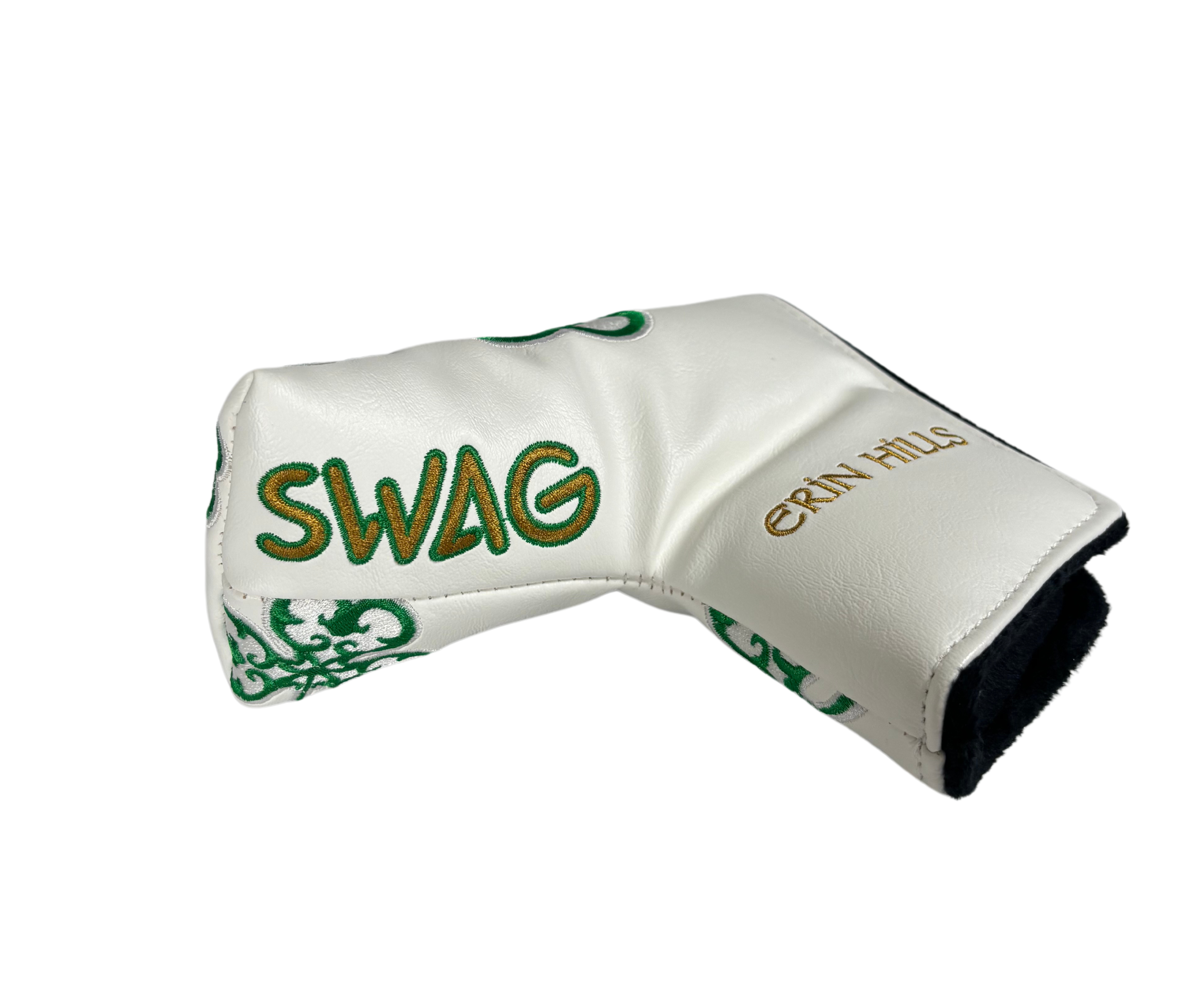 Swag Golf - White Blade Putter Cover