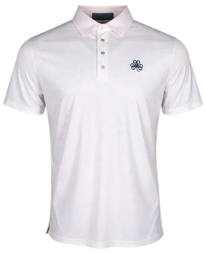 G/Fore Blush Textured Polo