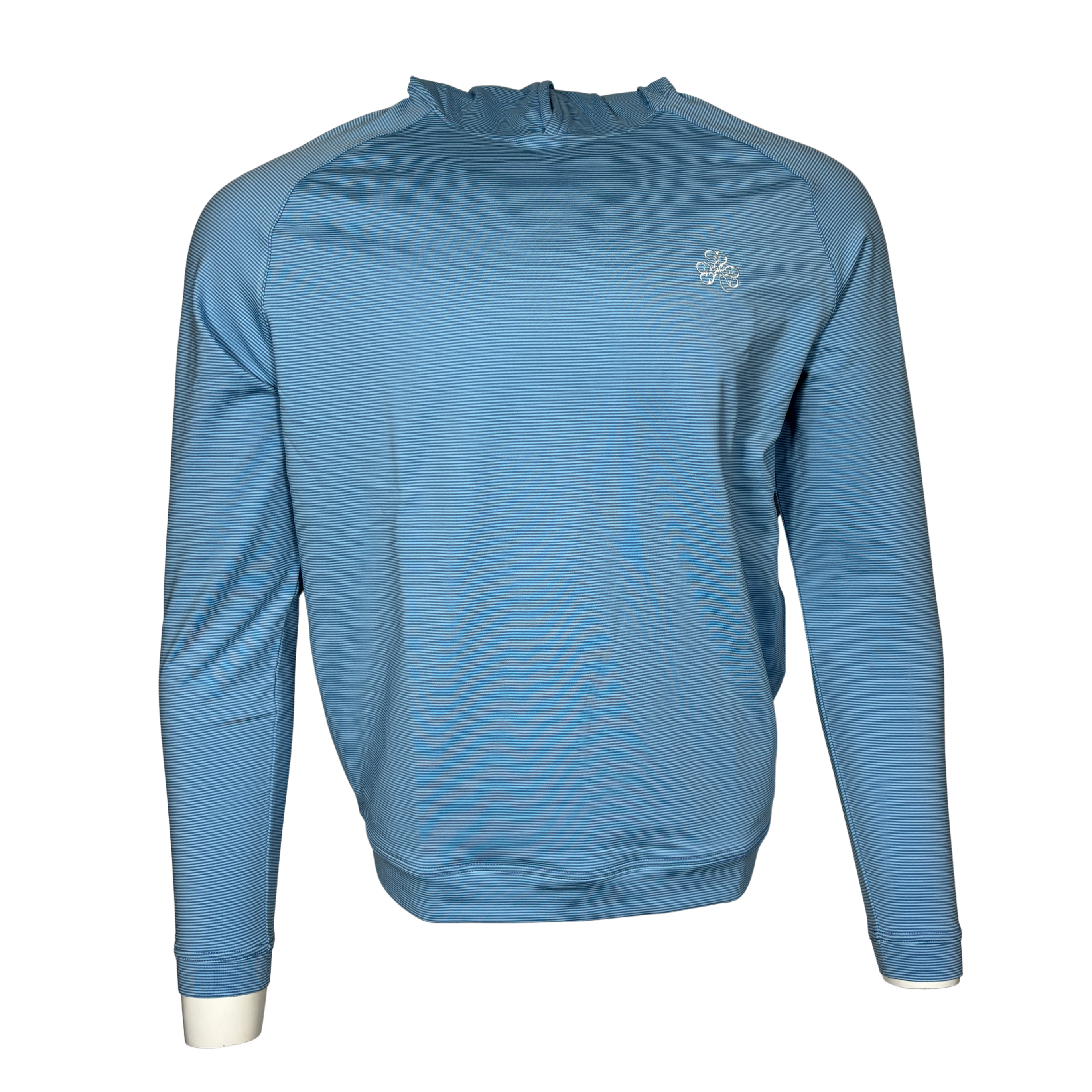 Peter Millar Blue Striped Hoodie