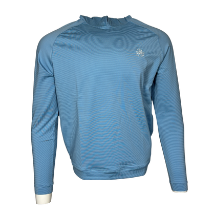 Peter Millar Blue Striped Hoodie