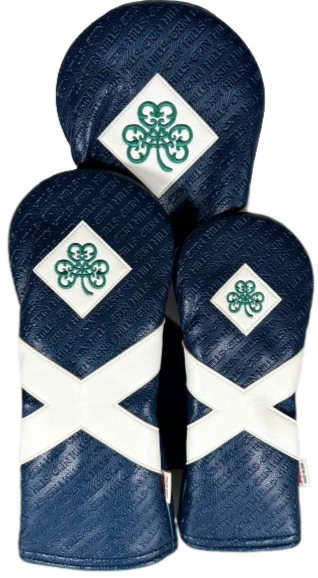 X Headcovers - Navy w Script