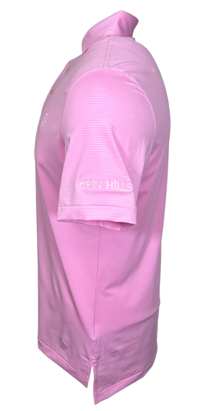 Peter Millar Pink Performance Jersey Polo