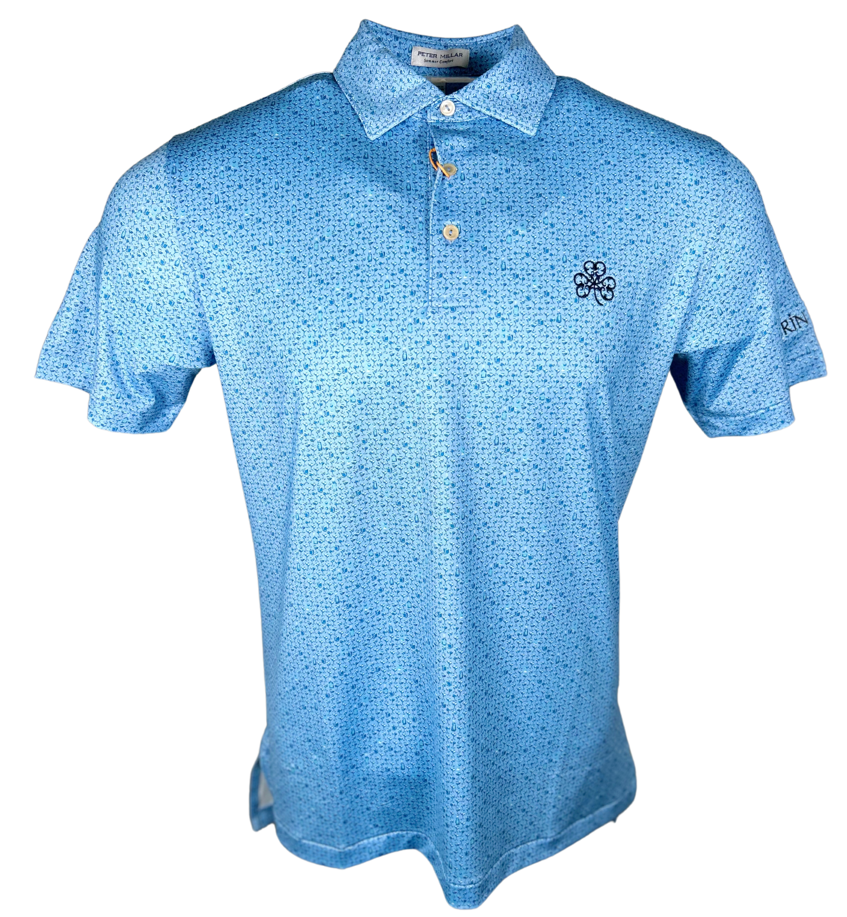 Peter Millar Whiskey Sour Performance Jersey Polo