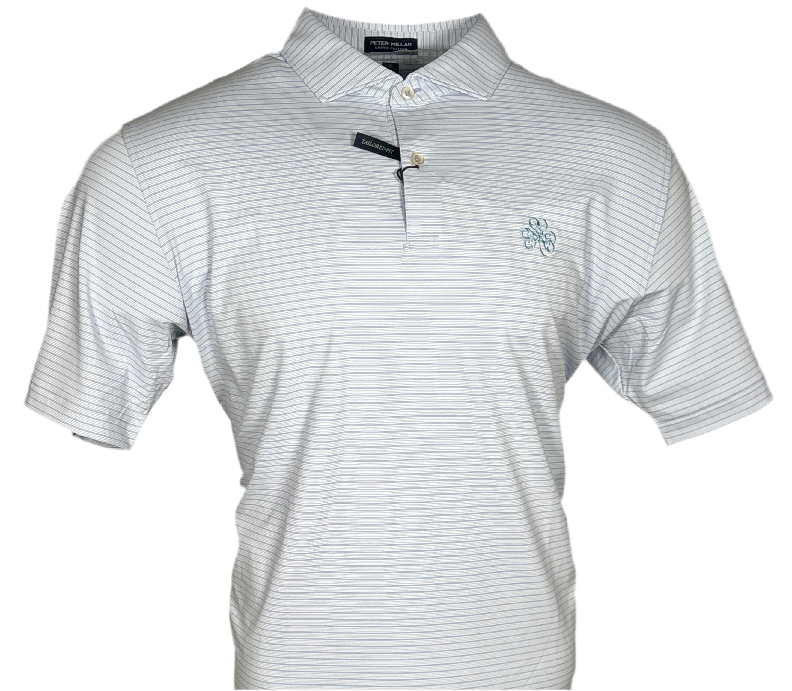 Peter Millar Two Tone Stripe Polo