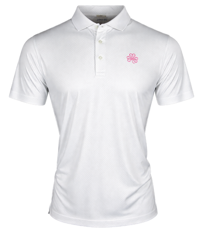 Johnnie-O White Pete Polo