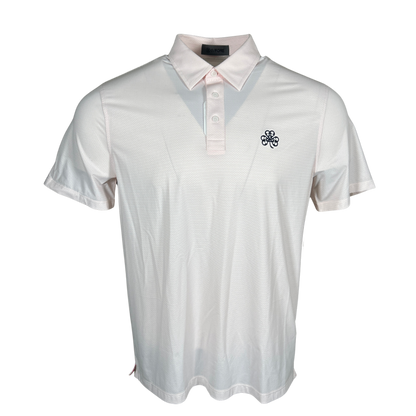 G/Fore Blush Textured Polo