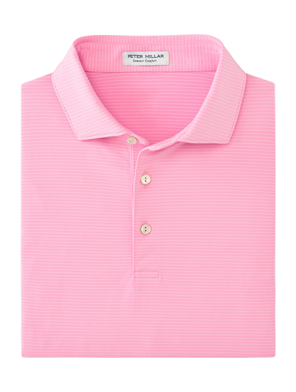 Peter Millar Pink Performance Jersey Polo