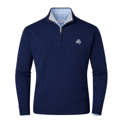 Peter Millar Coolspun Cotton Quarter-Zip Sweater
