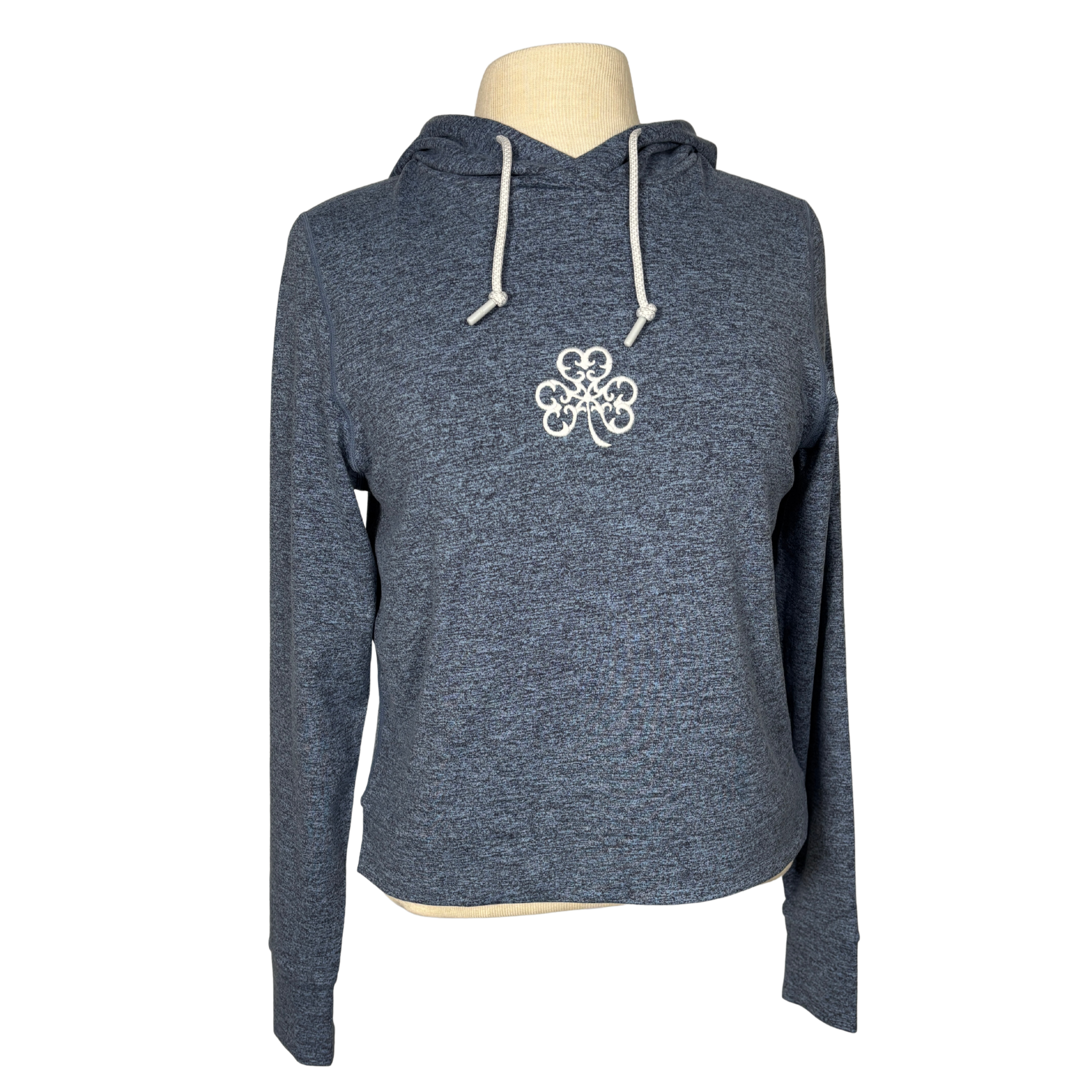 Rhoback Heathered Cropped Hoodie