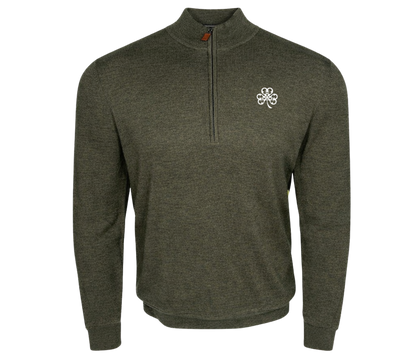 Turtleson Extra Fine Merino Quarter Zip Sweater