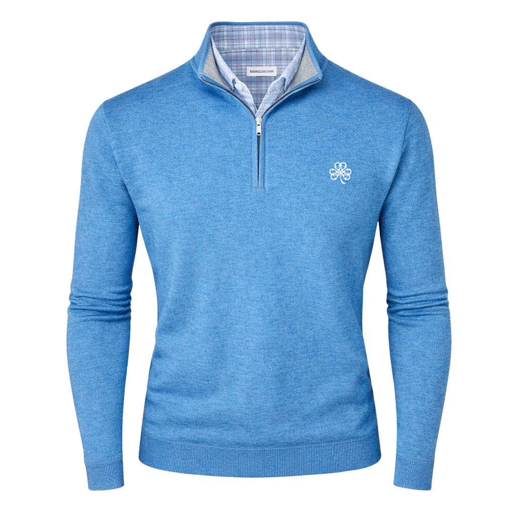 Peter Millar Coolspun Cotton Quarter-Zip Sweater