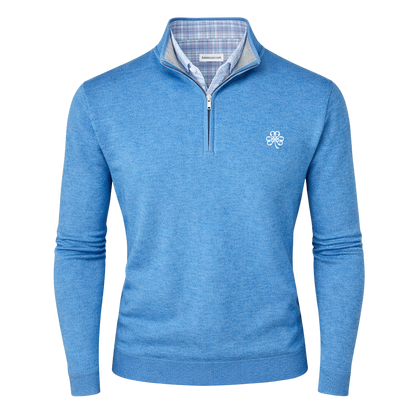 Peter Millar Coolspun Cotton Quarter-Zip Sweater