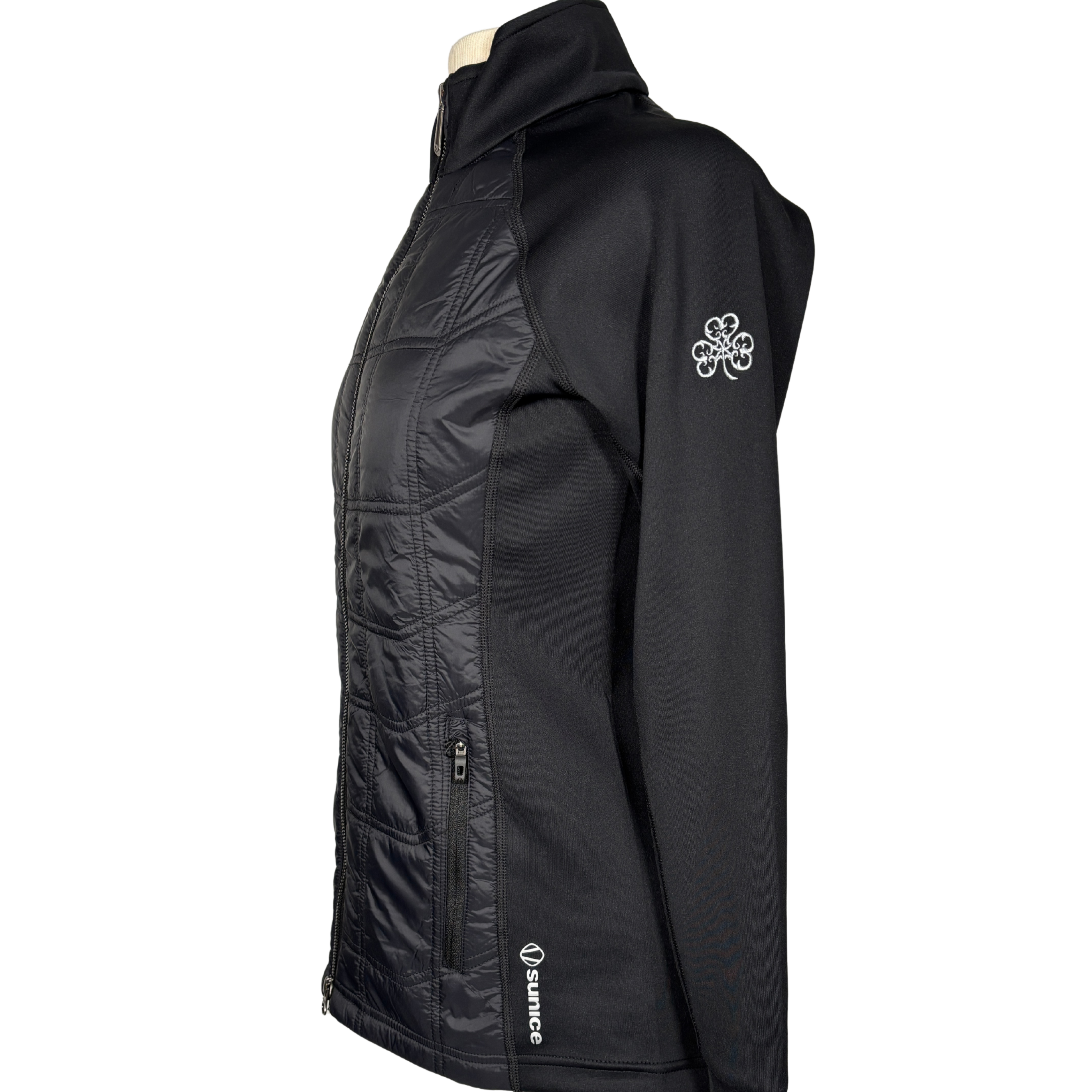 Sunice Black Thermal Hybrid Jacket