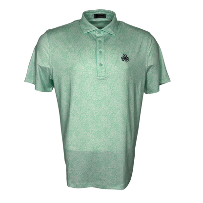 G Fore Minty Floral Polo