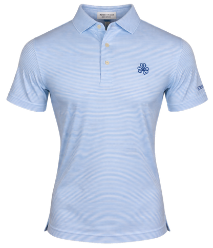Peter Millar Blue Fade Grove Performance Jersey Polo