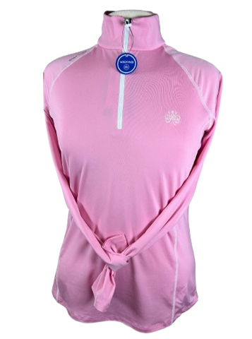 Ladies RLX Pink Mu Q Zip