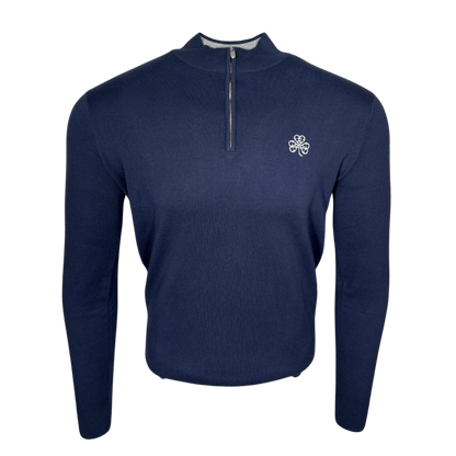 Peter Millar Coolspun Cotton Quarter-Zip Sweater