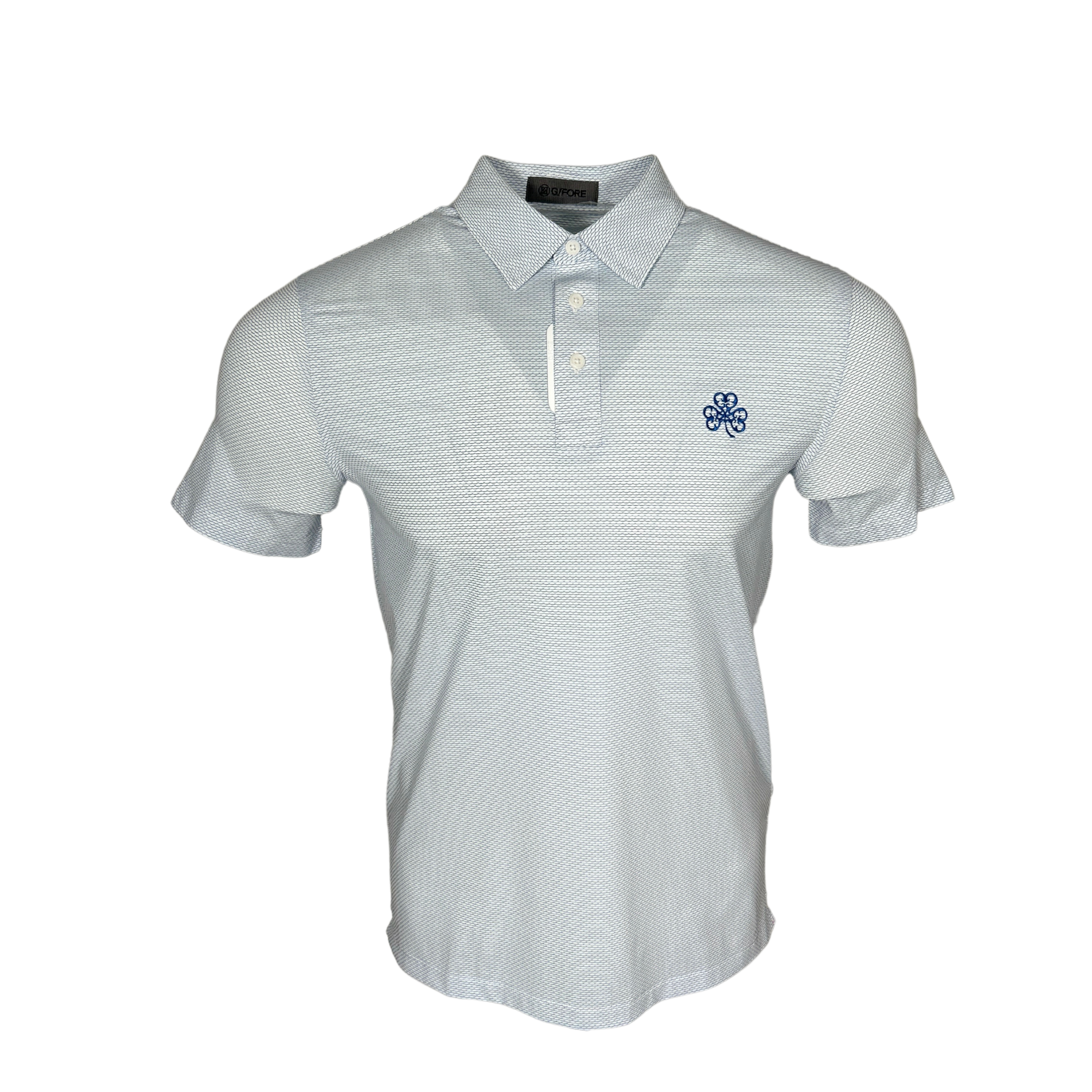 G Fore Fine Stretch Jacquard Polo