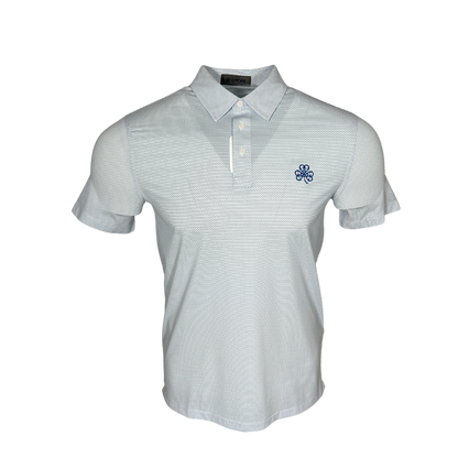 G Fore Fine Stretch Jacquard Polo