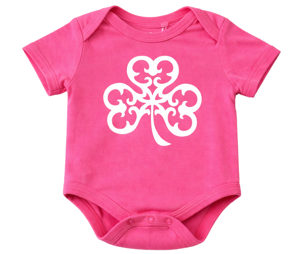 Youth Garb Shamrock Baby Onesie