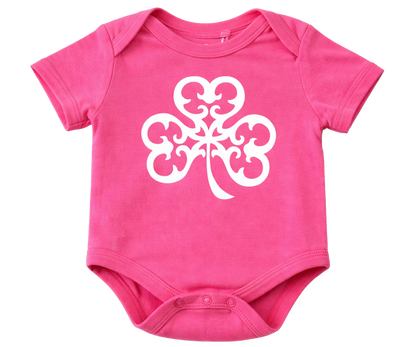 Youth Garb Shamrock Baby Onesie