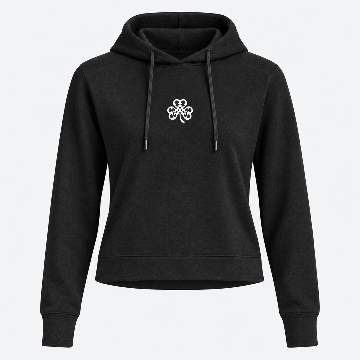 Ladies Rhoback Black Tempo Hoodie