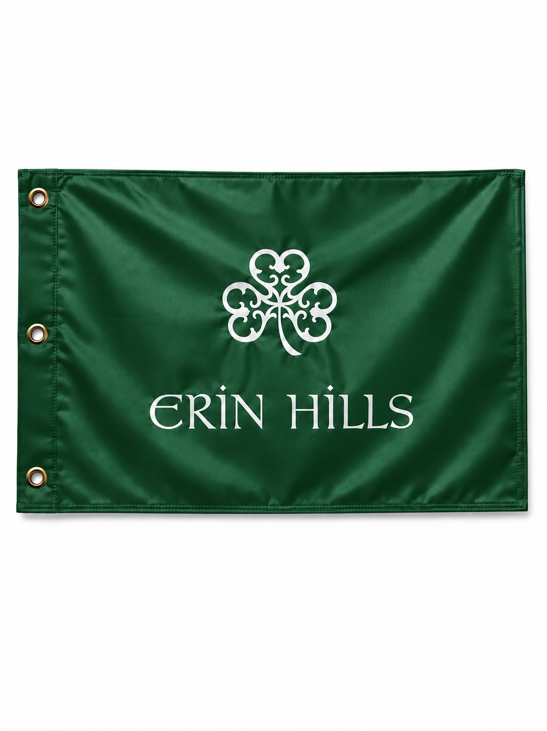 Green Pin Flag