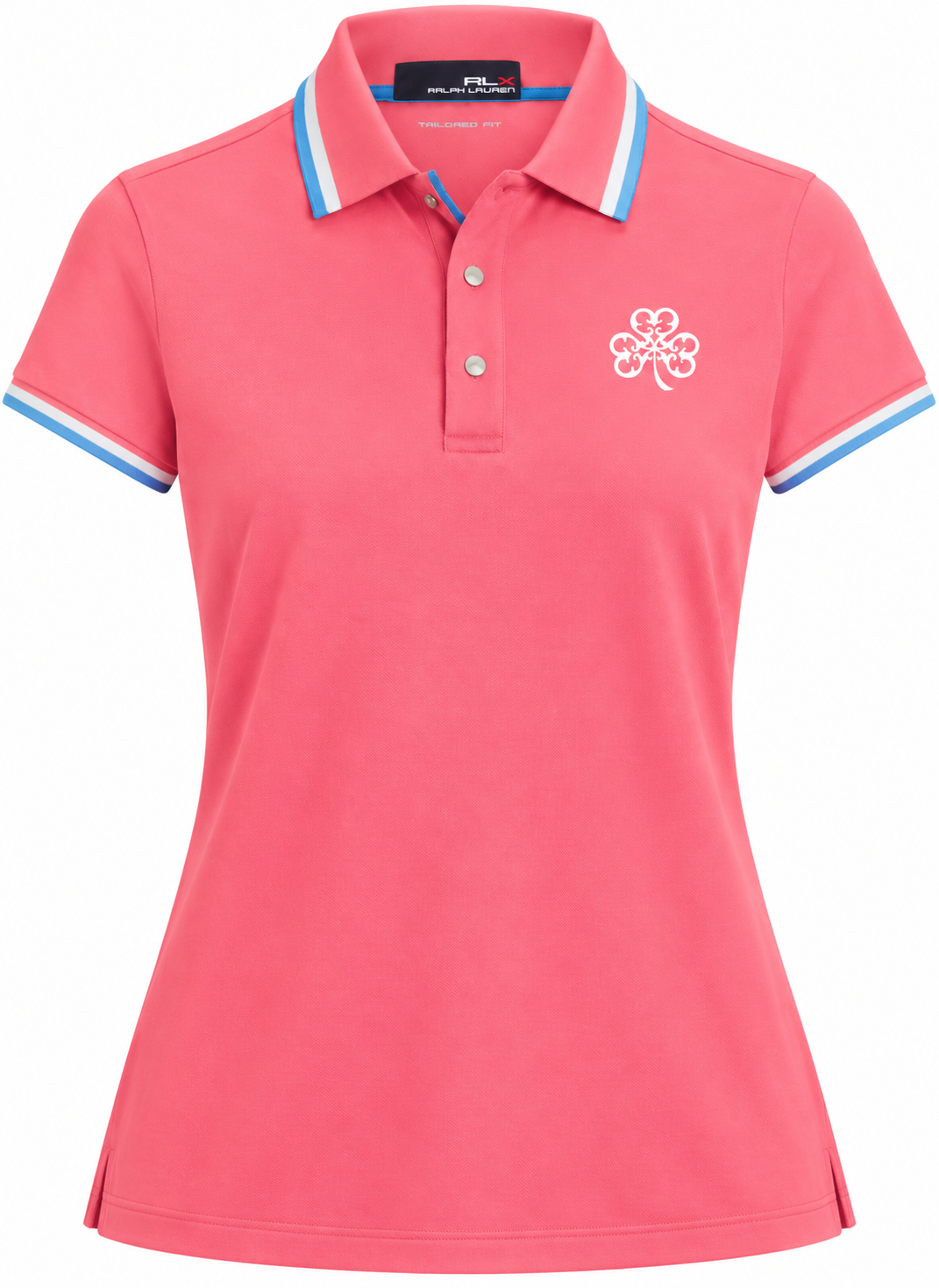 Ladies RLX Pink Multi stripe Polo