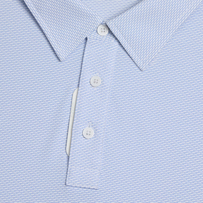 G Fore Fine Stretch Jacquard Polo