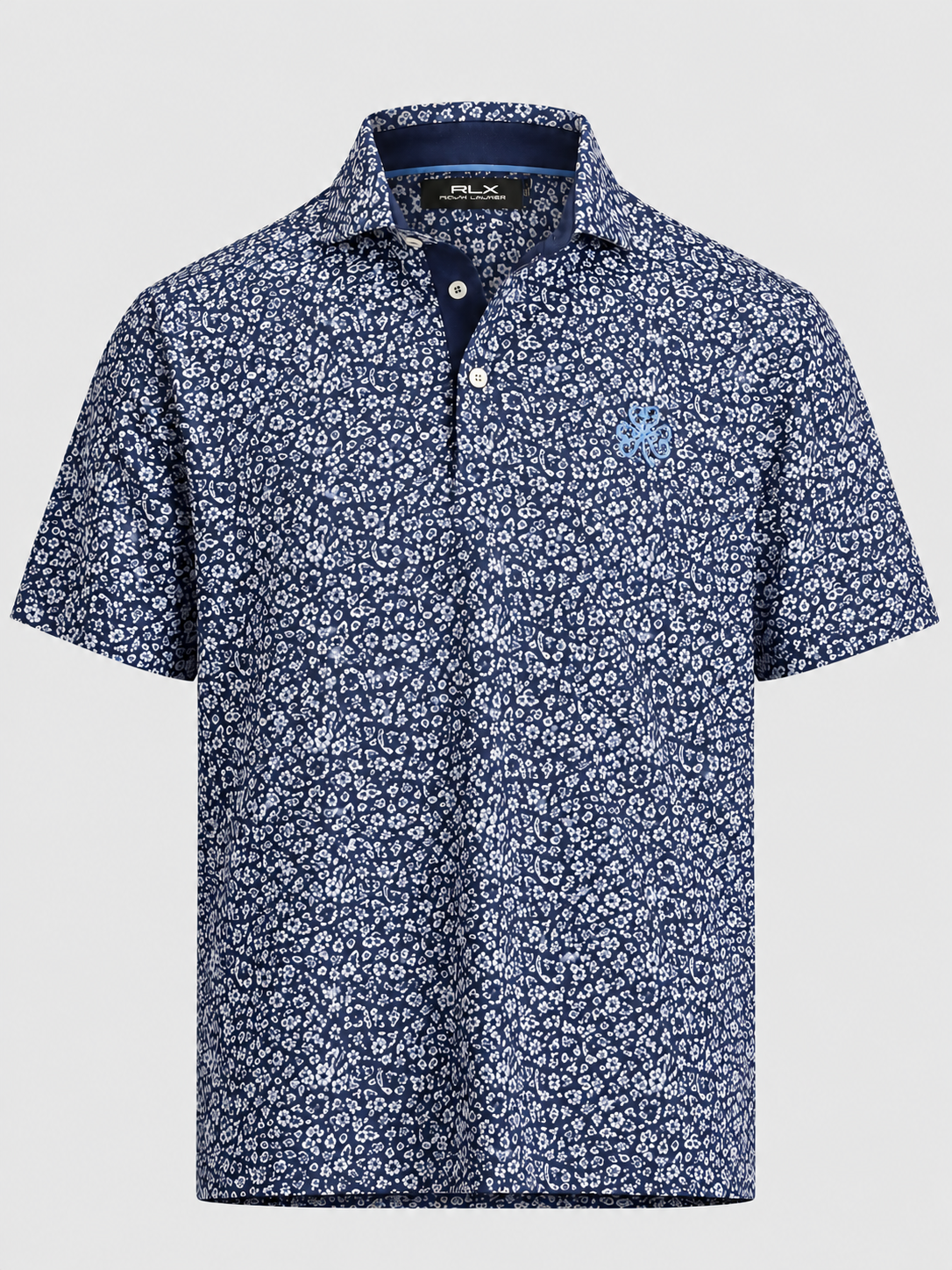 Ralph Lauren RLX Blue Flower Polo