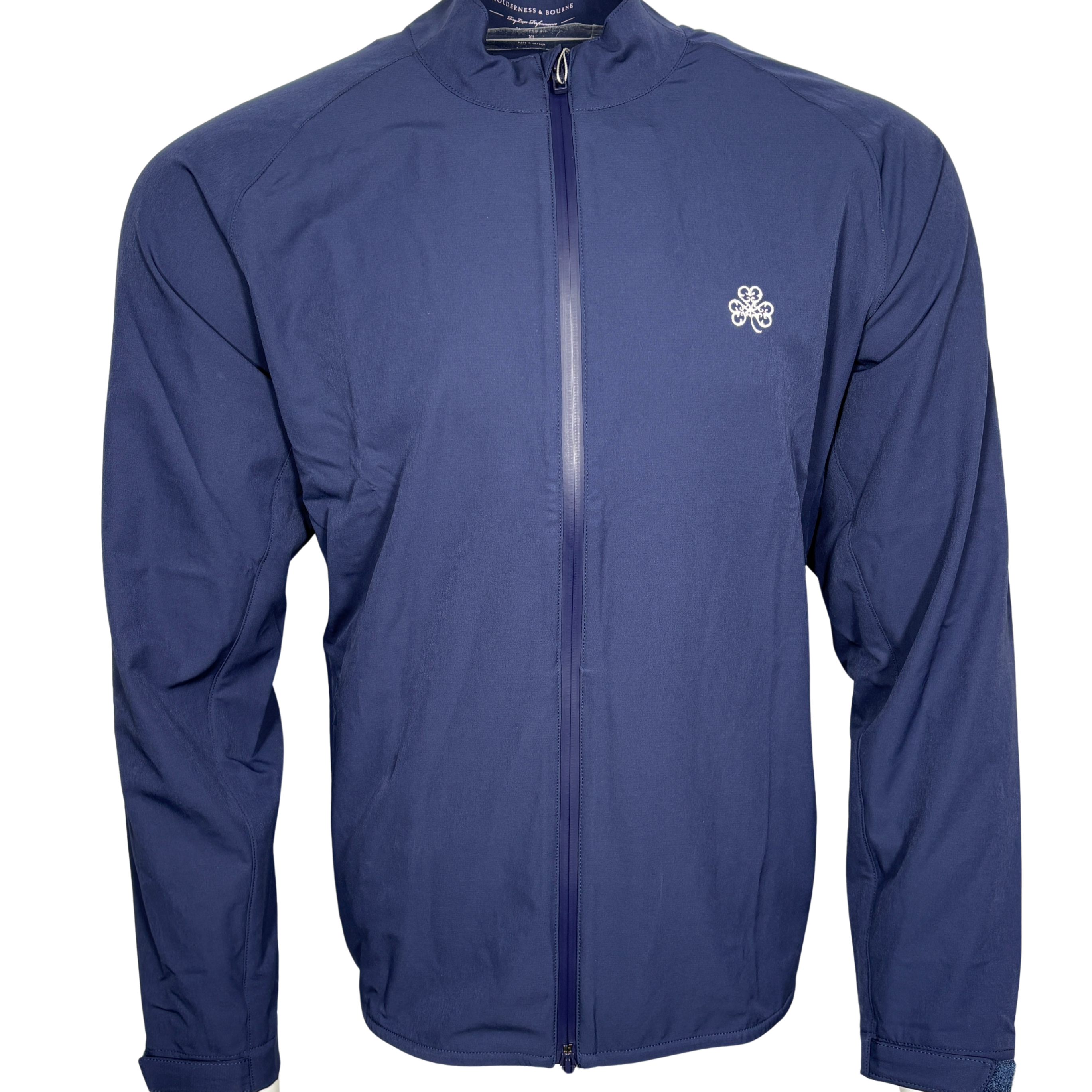 Holderness & Bourne Navy Zip-up