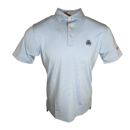 Peter Millar Blue Fade Grove Performance Jersey Polo