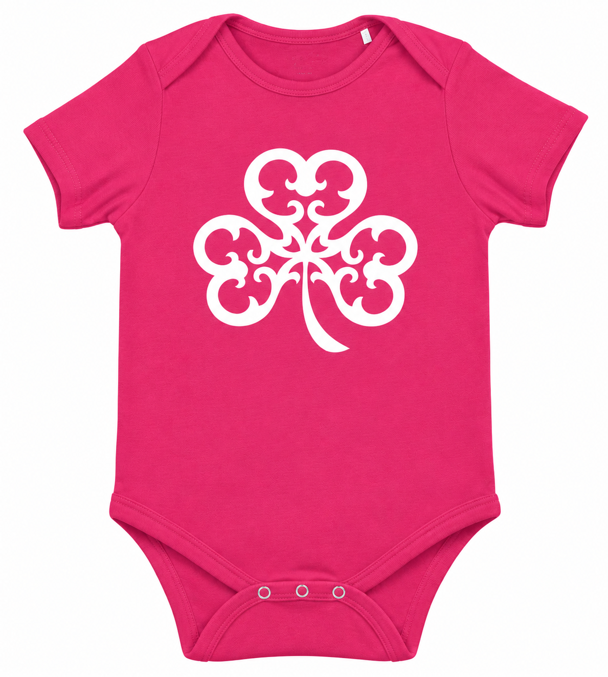 Youth Garb Shamrock Baby Onesie