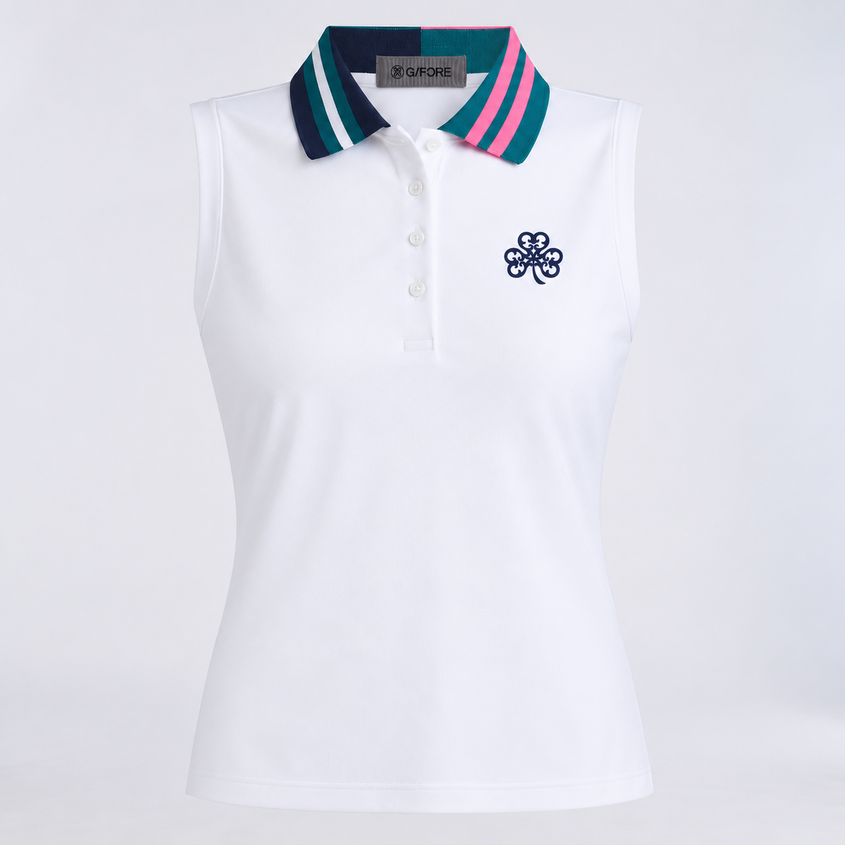 Ladies G/Fore Interlock Sleeveless Polo