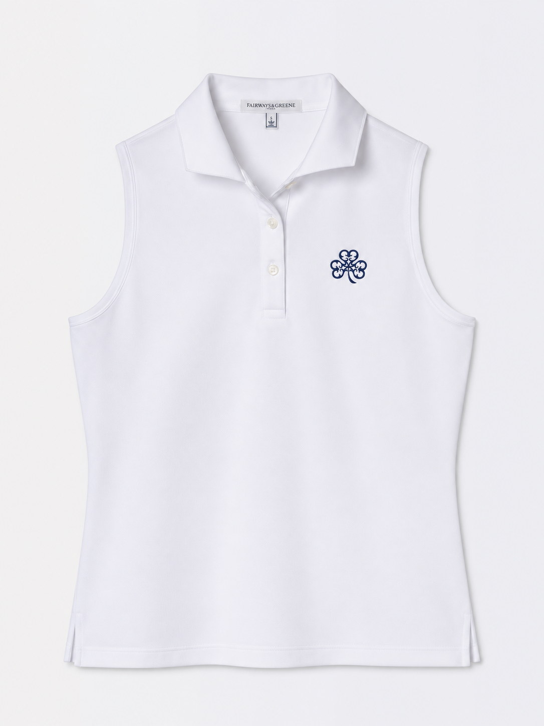 Ladies Fairway & Greene Diana Sleeveless Pique Polo