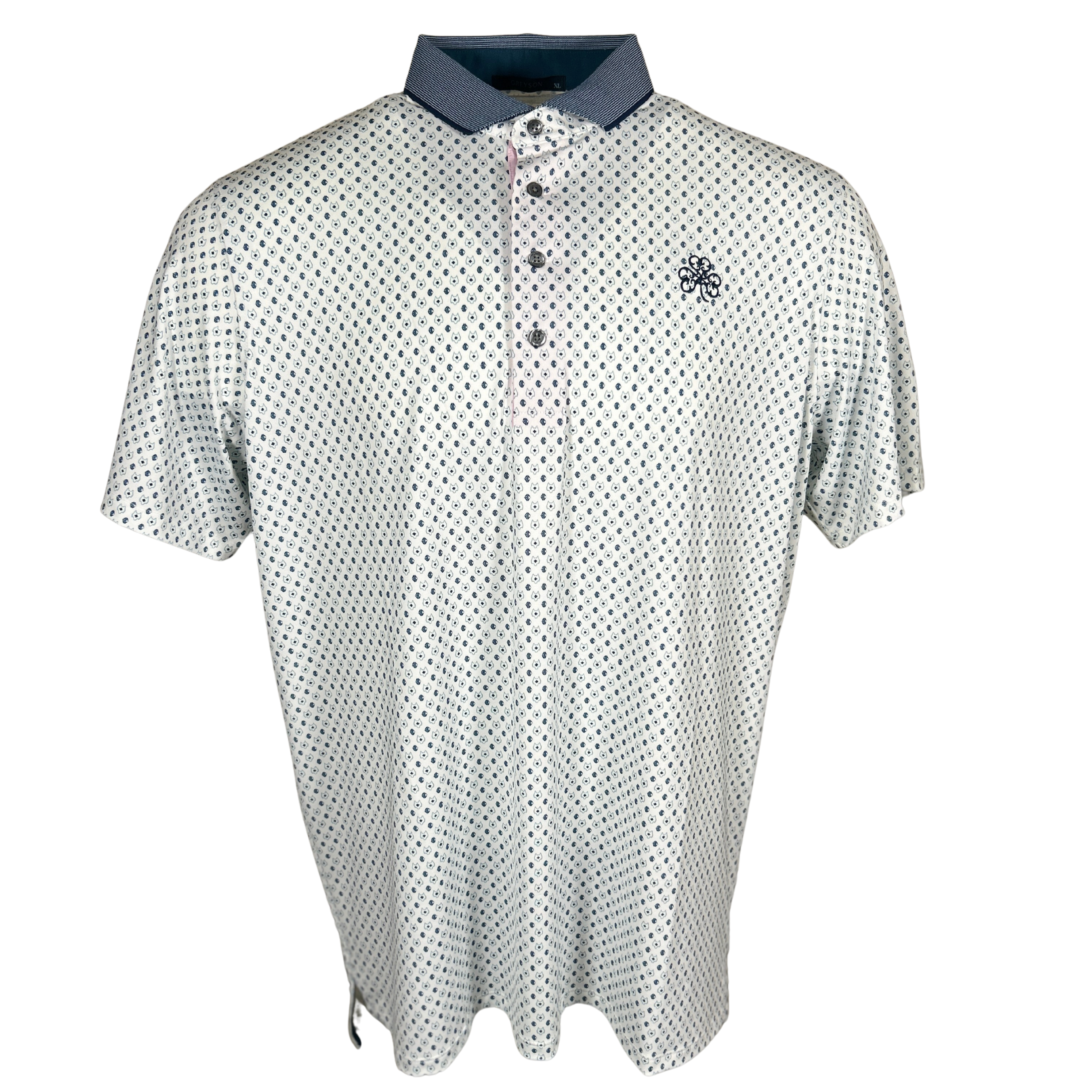 Greyson Wolf Head Polo