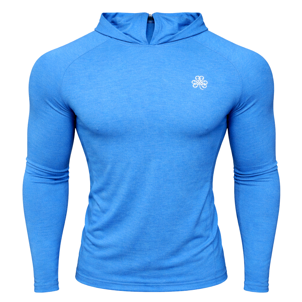 G/Fore Melange Ice Nylon Hoodie