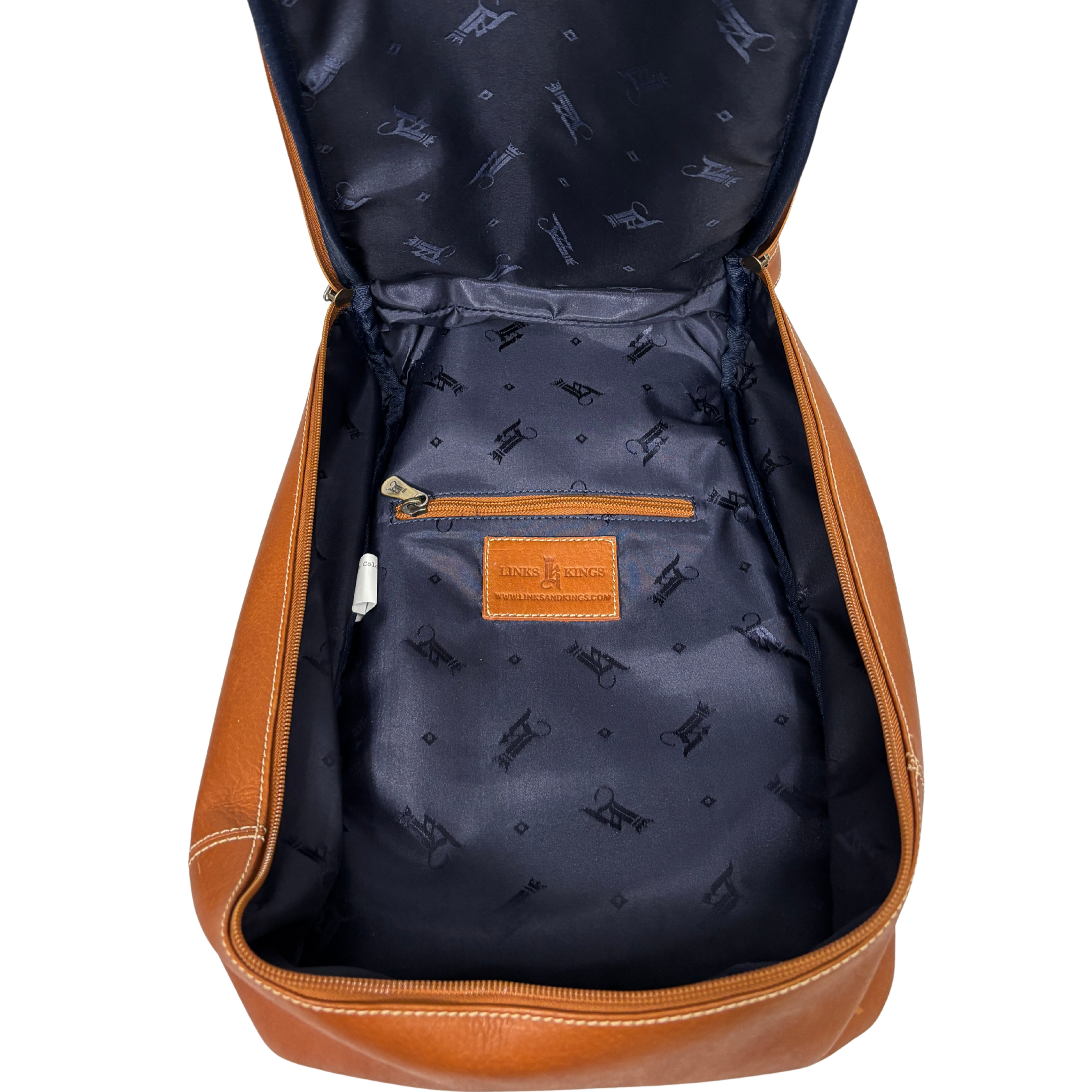 Links & Kings Leather Shoe Bag