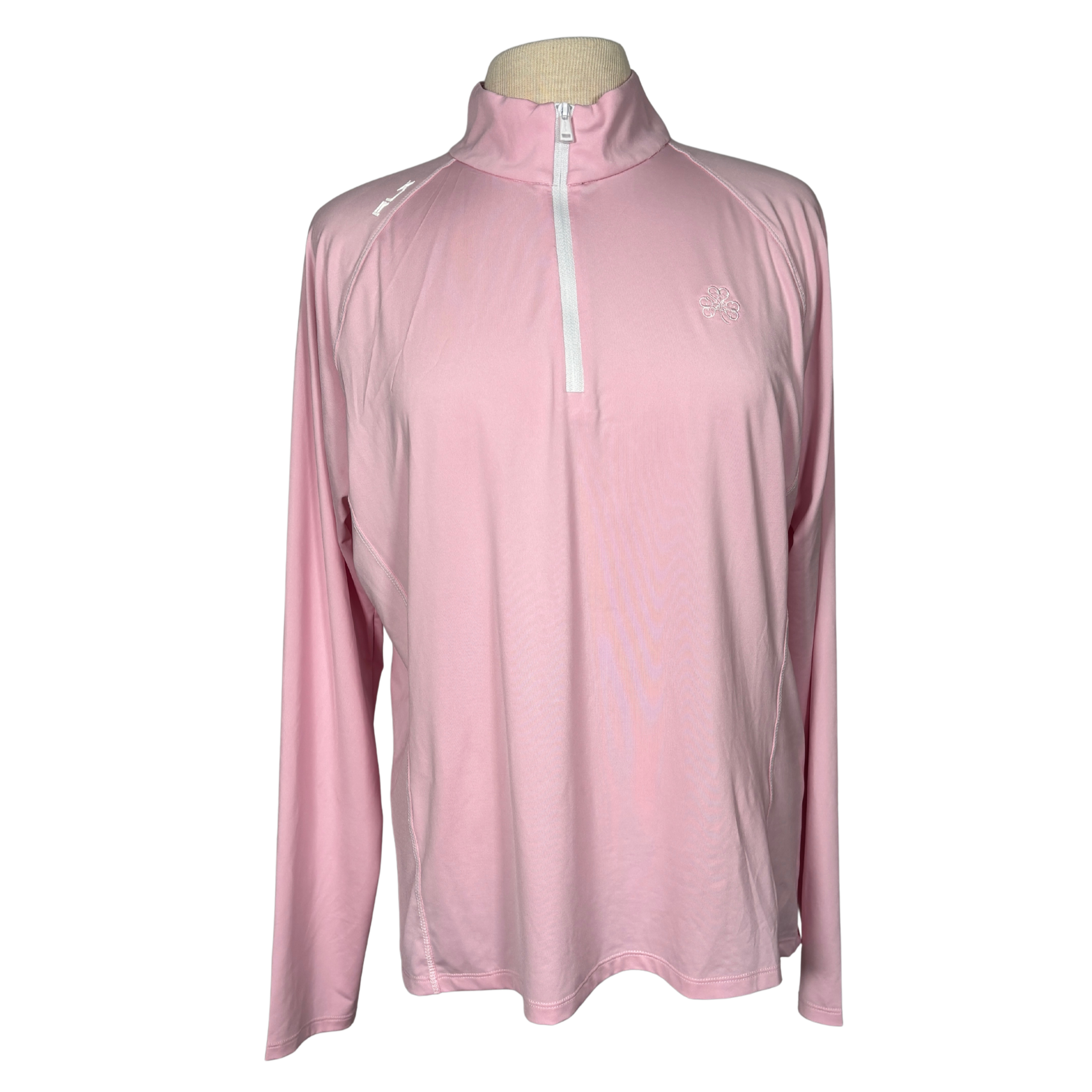 RLX Pink Lightweight Quarter Zip