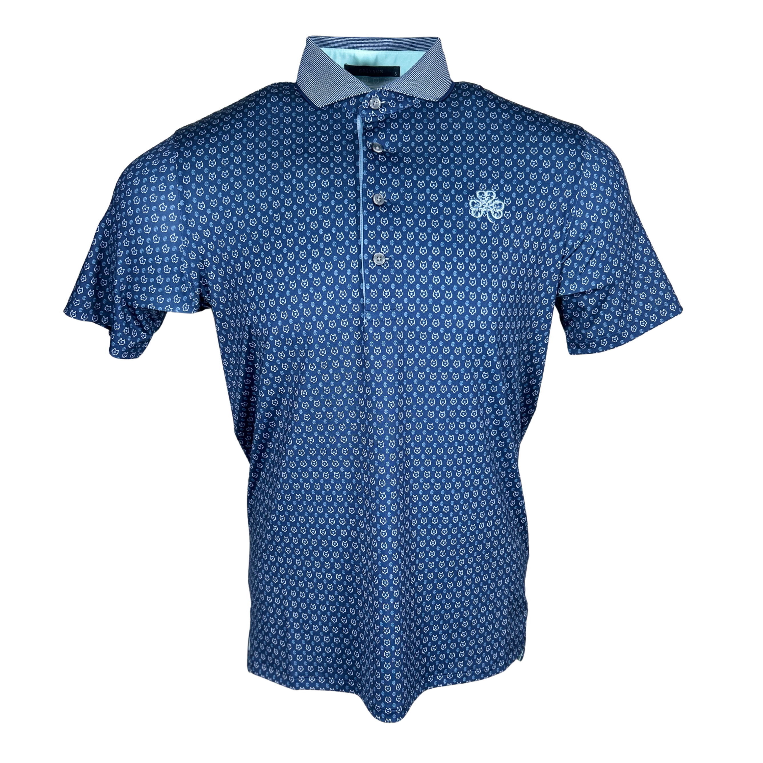 Greyson Wolf Head Polo